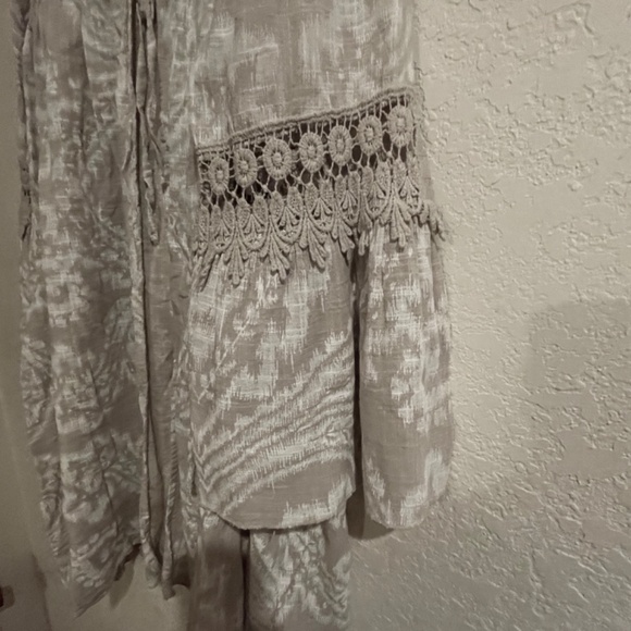 NWT Kaktus Bohemian Style Duster made in Italy Embroidered Trim SZ XXL - Picture 5 of 6